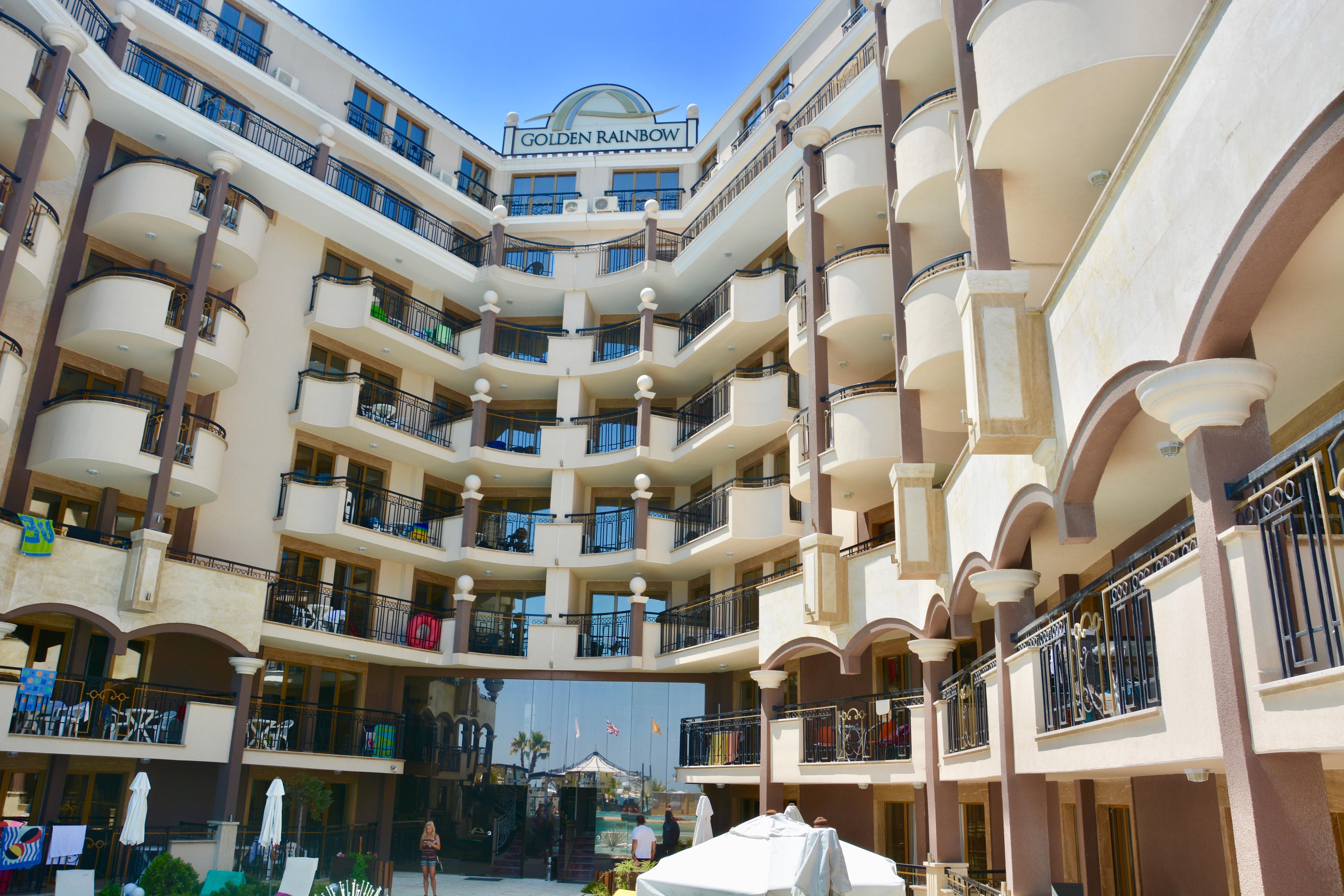 Golden Rainbow Beach Hotel Sunny Beach Exterior photo